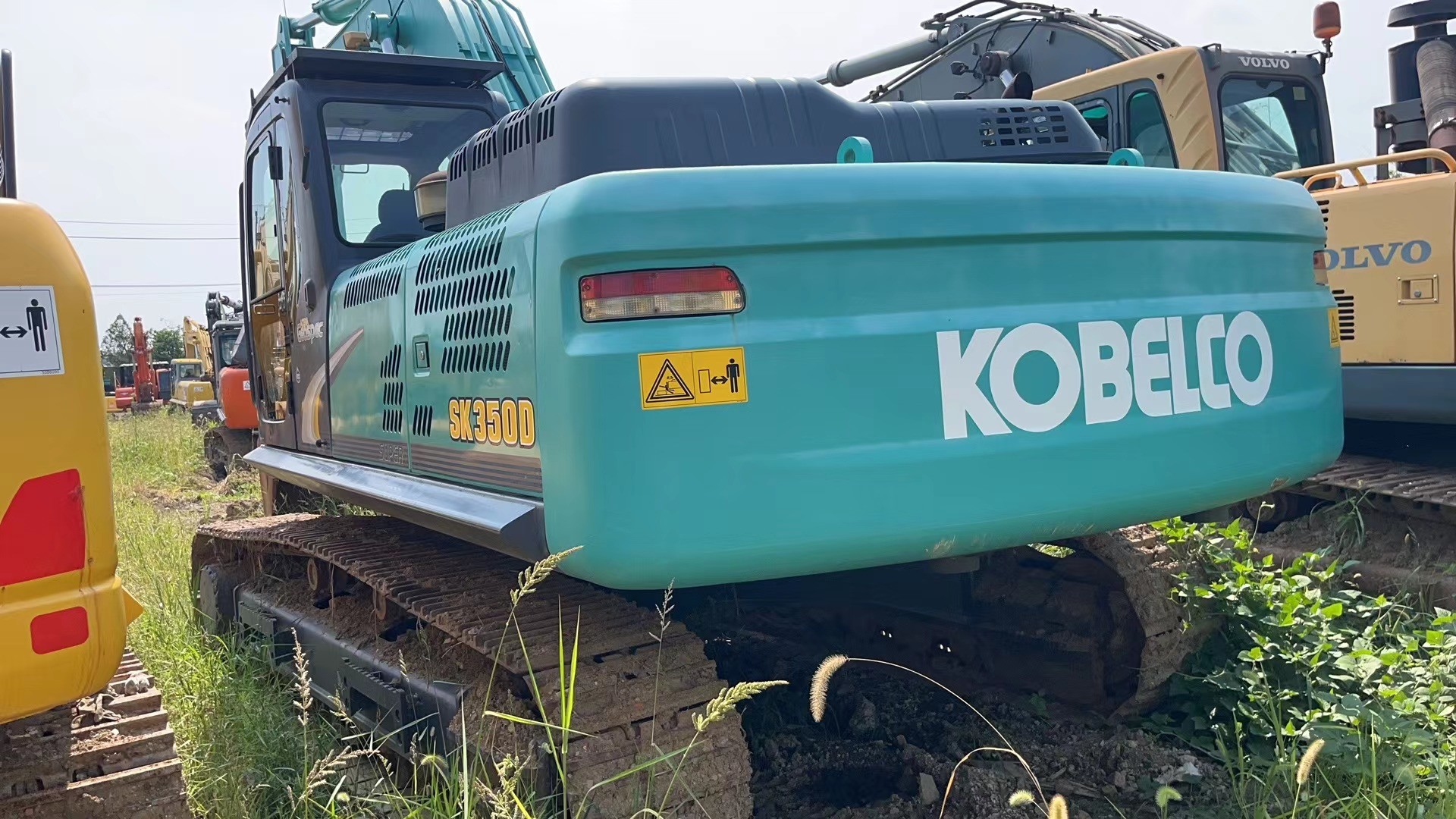 Used Kobelco Digger SK350D Secondhand 35ton Big Type Crawler Excavator