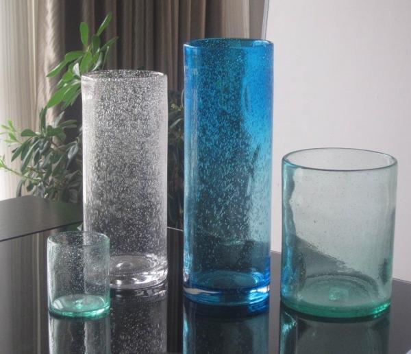 Buy cheap Handmade Thick Wall Solid Color Decorative Glass Vase from wholesalers
