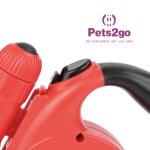 Material Abs Plastic Dog Collar Leash retractable dog lead Retractable Pet Leash