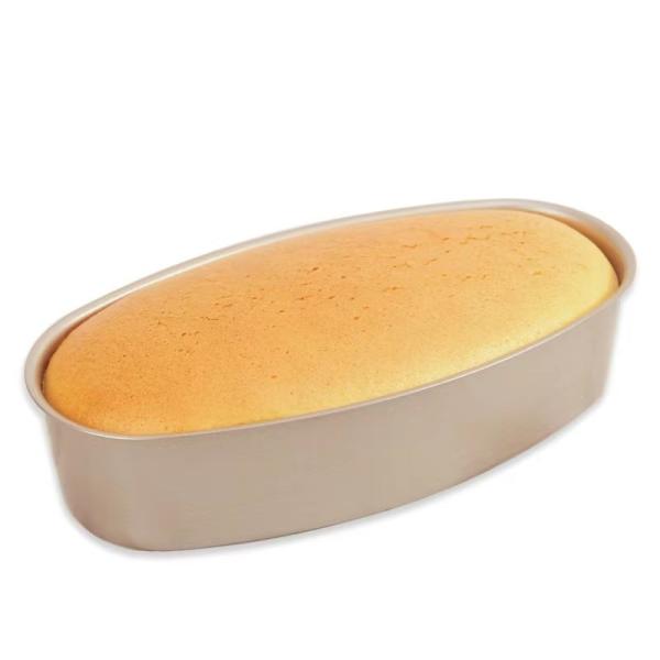 Buy cheap 6-Inch Carbon Steel Non-Stick Oval Cake Pan Cheesecake Baking Mold from wholesalers
