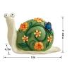Buy cheap Waterproof Art Deco 6LEDs 0.1W Snail Solar Light from wholesalers
