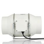 Farms Quiet Hydroponic Inline Flexible 200mm Exhaust Fan for Greenhouse