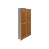 Buy cheap Customized Folding Cupboard For Clothes Orange Net Doors 36 " W X 16 " D X 72 " H Size from wholesalers