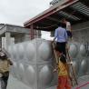 Buy cheap Silver Food Grade Stainless Steel Water Tank , Customized In Ground Water Tank from wholesalers