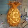 Buy cheap Giant Yellow Color Fiberglass Pineapple Statue from wholesalers