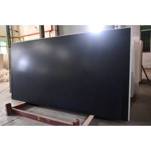 20MM Custom Quartz Slab Black Calacatta 3000*1500 With Kitchen Countertops