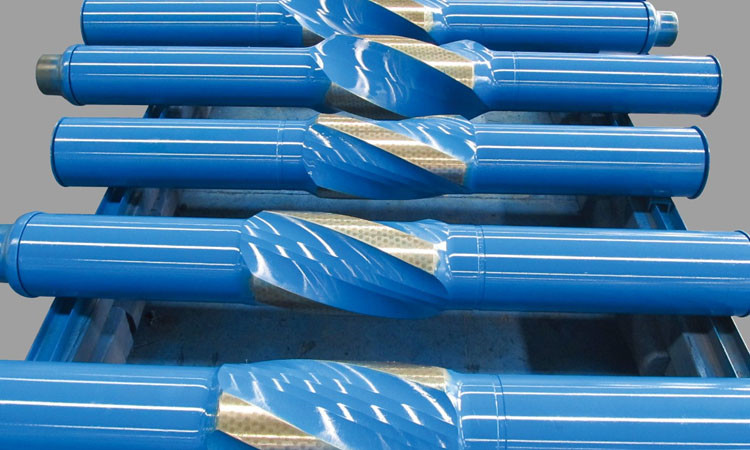 121 mm OD of Body and 1200 mm Length Integral Blade Stabilizer for Oil and Gas Industry