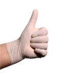 Super Stretchy Disposable Latex Glove Durable Powdered And Powder Free