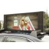 Buy cheap SMD1415 Aluminum Taxi Roof Led Display Panels 5500 Nits Luminance For GIF SWF from wholesalers