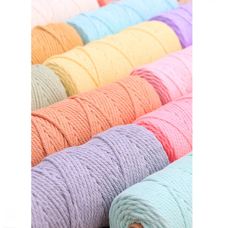 Lightweight Twisted Cotton Yarn Anti Static Multipurpose Durable