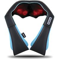 Buy cheap Multicolor 4D Roller Shiatsu Neck Shoulder Massager ABS And PU Material product