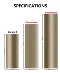 High Quality Sound Absorption Wall Panels MDF Akupanel Wood Slatted Wall