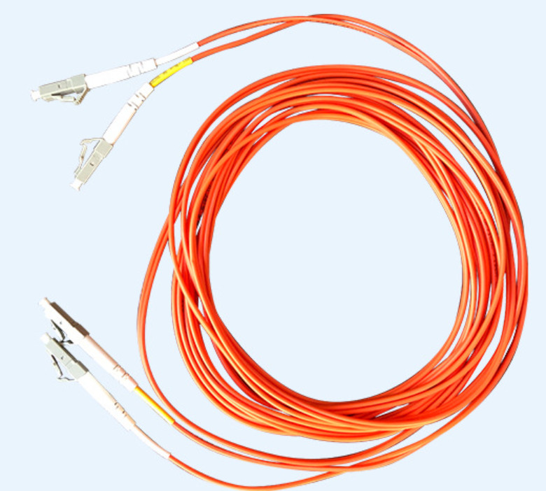 2.0mm 3.0mm Fiber Optic Patch Cord OM2 SC LC Duplex Multimode 50/125 LSZH PVC