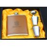 Buy cheap Kitchen Household Items 7 Ounce Metal Alcohol Flask Deluxe Box Set from wholesalers