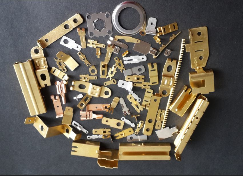 Motor Connector Automotive Crimp Terminals Brass Corrosion Resistance