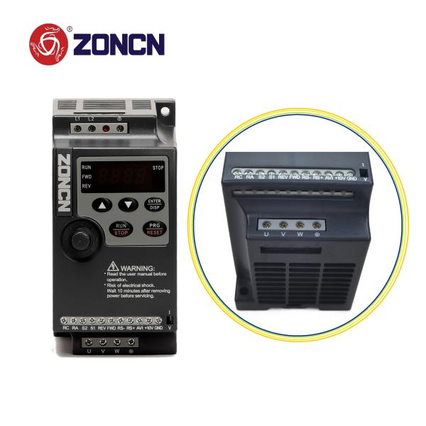 Buy cheap Mini Inversor ZONCN 220v Single Phase Inverter 220v 380v VFD VSD 0.75kw 1.5kw 2.2kw 3.7kw from wholesalers