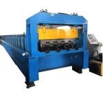 Popular Metal Decking Profiles Rolling Forming Machine For USA Market
