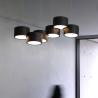 Buy cheap Modern Simple circular Chandelier Dining Room Kitchen Living Room white Chandelier (WH-MI-396) from wholesalers