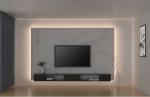 Anti Glare Recessed Aluminium Led Profile 24mm Anodized Finished