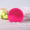 Buy cheap Silicone Vibrating Waterproof Facial Cleansing Face brush Massager with USB Rechargeable from wholesalers