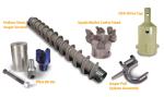Hollow Stem Augers Systems Difficult soil Auger Drilling 2.25 inch with Auger
