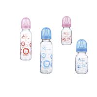 Buy cheap Standard Neck 9oz 250ml Heat Resistant Glass Baby Feeding Bottles product