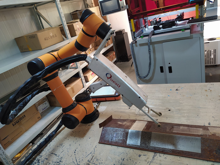 6 Axis Robot Laser cleaner 200W 1000W laser paint stripping machine