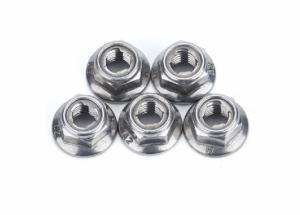 Buy cheap 8 10 Grade Metal Hexagon Lock Nut Prevailing Torque Type With Flange from wholesalers