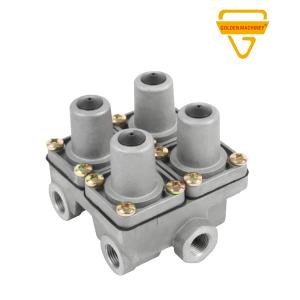 China 9347022500 9347022600 Daf Truck Air Brake Valve Four Way Circuit Protection Valve on sale