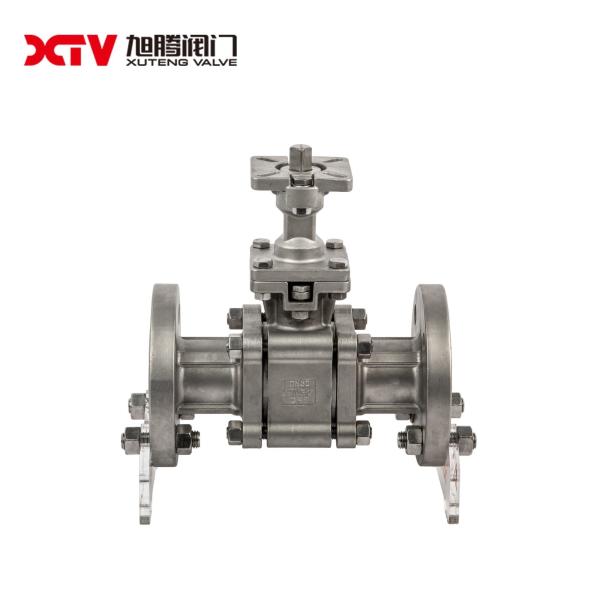 Buy cheap Return refunds 900lb 3PC High Pressure Forged Steel Ball Valve Straight Through Type from wholesalers