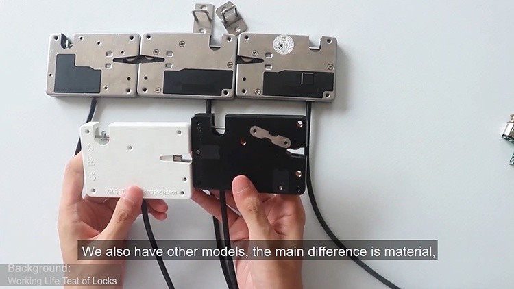 430 SUS 100mA Electric Cabinet Lock For Shopping Mall Lockers