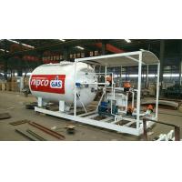Buy cheap 5 Cbm 2.5 Ton LPG Skid Station Storage And Cooking Cylinder Refilling Tanker product