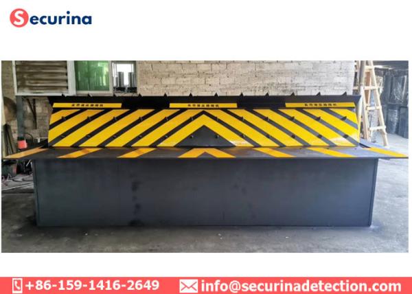 Buy cheap IP68 Water-proof Hydraulic Automatic road block barrierTraffic Barricades For Restricted Area from wholesalers