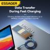 Buy cheap ESSAGER ES-X58 Series PD Type C Cable USB C To USB C Cable 100W 1m 2m from wholesalers