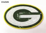 Sequin Embroidery Letters Clothing Applique Patches With Sew On Backing