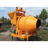 Buy cheap 450L Mobile Portable Concrete Mixer 11kw Mixing Motor With 1900kg Weight from wholesalers