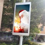 Super Bright 3G 4G Wifi Advertising P3 P6 P3.84 Light Pole Led Display Light