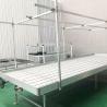 Buy cheap Hot Selling Hydroponic Abs Trays Ebb And Flood Greenhouse Rolling Benches Grow Table from wholesalers
