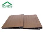 PVC Modern Design Wood Composite Plastic Waterproof Siding Panel for Outdoor