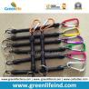 Buy cheap Black Spiral Fishing Pliers Coled Lanyard W/Key Ring&Carabiner from wholesalers