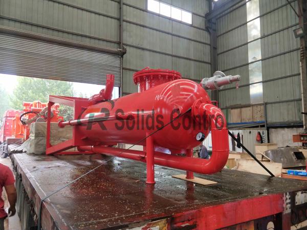Buy cheap Drilling Mud Gas Separation Poor Boy Degasser Drilling Site Degassing Equipment 1200mm from wholesalers