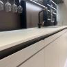 Buy cheap Polished Artificial Quartz Stone Countertop Babylon Gray Quartz OEM from wholesalers