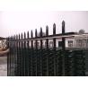 Buy cheap Customized Black Zinc Steel Metal Garrison Fence Panels Maintenance Free from wholesalers