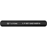 Buy cheap Dash 6 Steel Wire Braided Hose , High Pressure Rubber Hoses SAE 100R16 product