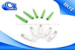 Good Durability Fiber Optic Patch Cord SC APC Connectors PVC / LSZH Jacket