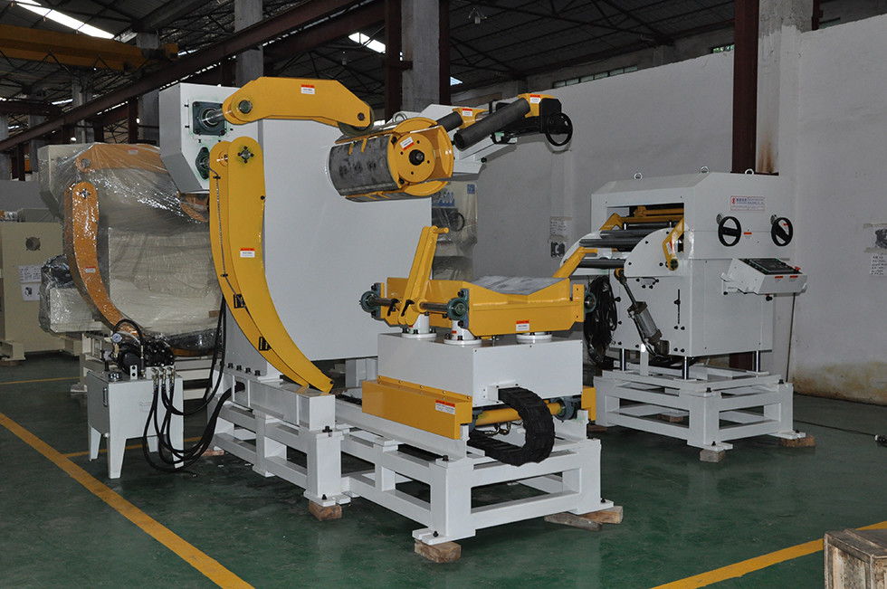 Automation Uncoiler Straightener Feeder High Speed Processing Machine