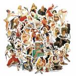 Graffiti Suitcase Travel Stickers , Environmentally Friendly Waterproof Luggage