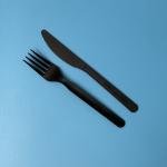 CPLA ECO Friendly 7 Inches Knives Cutlery Set Disposable Biodegradable Knives