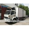 Buy cheap LHD RHD Sinotruk HOWO 4X2 5Ton Refrigerated Van Truck from wholesalers
