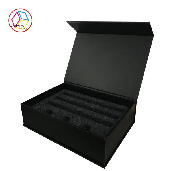 Buy cheap FSC Black Color CCNB Fancy Paper Gift Box For Cosmetics from wholesalers